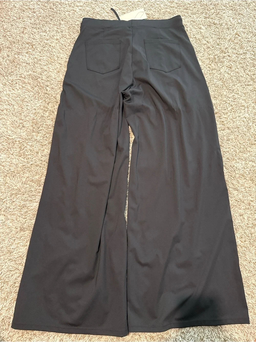 HALARA High Waisted Drawstring Pockets Wide Leg Yoga Pants